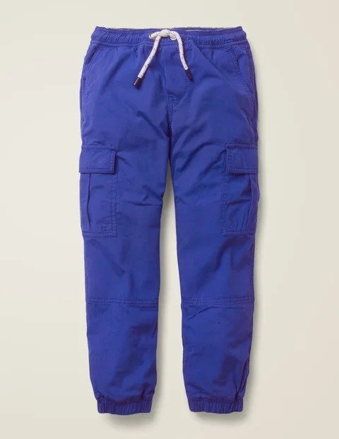 Lined Utility Cargo Pants - Howlin Blue | Boden US