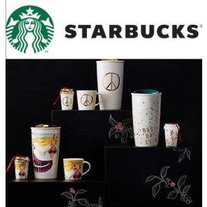 Starbucks星点点珍藏系列咖啡杯上架