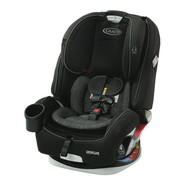 Grows4Me 4-in-1 Convertible Car Seat, West Point Gray