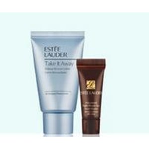 Free 2 Deluxe travel sizes Samples with $50 purchase @ Estee Lauder