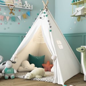 Sumbababy Teepee Tent for Kids with Carry Case
