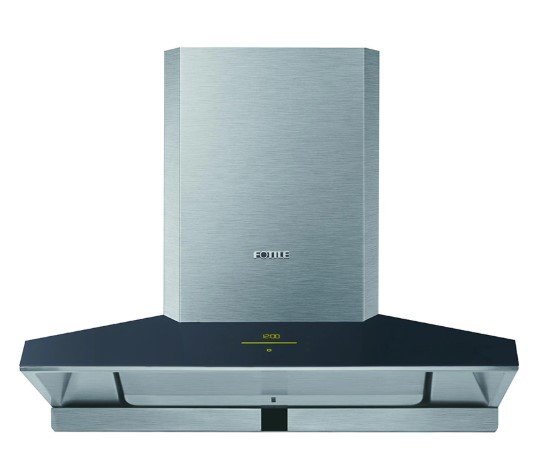 36" Wall Mount Chimney Style Range Hood with 700 CFM Blower and 3 Fan Speeds - Stainless Steel