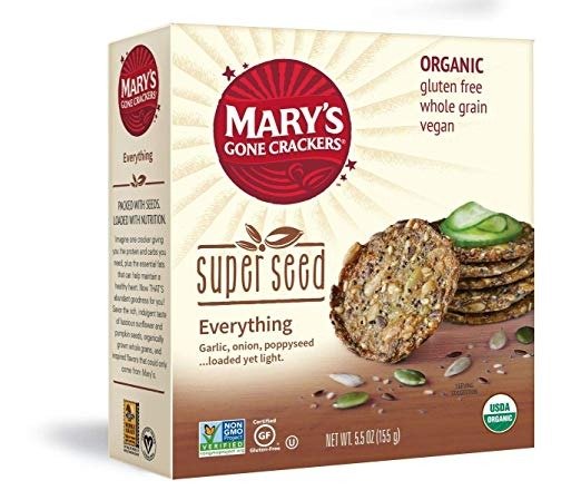 Mary's Gone 有机植物蛋白种子饼干 5.5oz