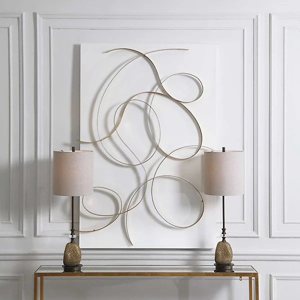 Freehand Metal Wall Panel by Uttermost at Lumens.com