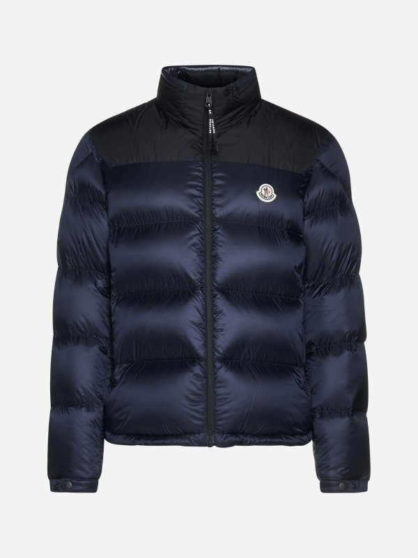 Peuplier quilted nylon down jacket