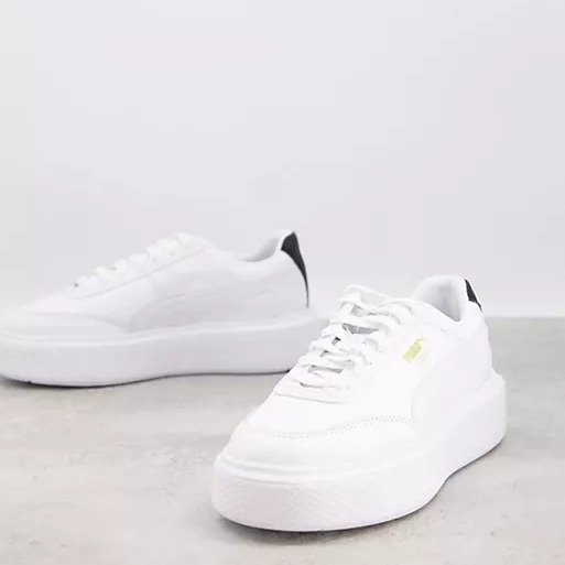 Osla Maja sneakers in triple white