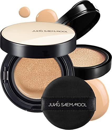 [JUNGSAEMMOOL OFFICIAL] Essential Skin Nuder Cushion (Light) SPF50+ | Refill Included | Natural Finish | Buildable Coverage | Makeup Artist Brand