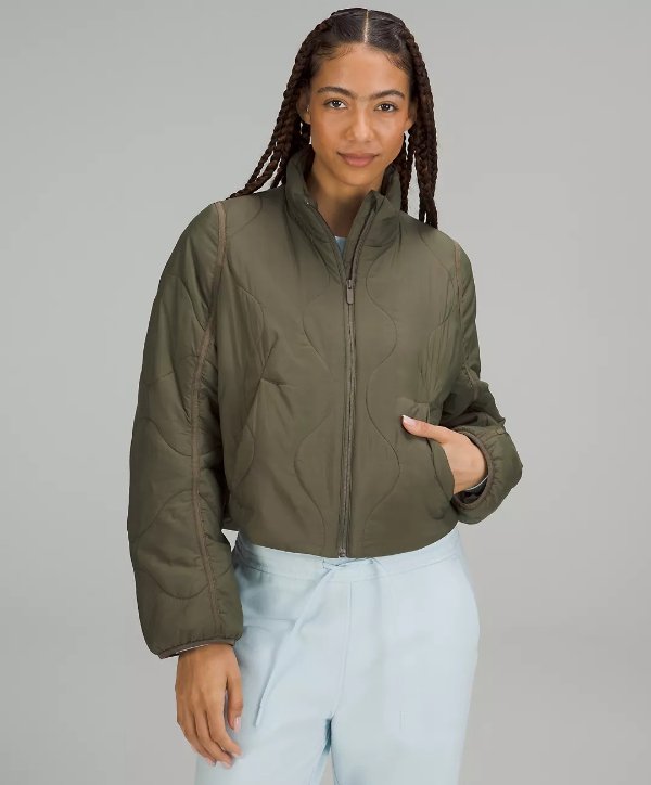 Quilted Light Insulation Cropped Jacket | Women's Coats & Jackets | lululemon