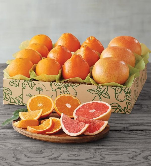 Winter Citrus HoneyBells橙子+红葡萄柚+脐橙礼盒
