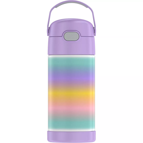 Thermos FUNtainer Vacuum Insulated Stainless Steel Straw Water Bottle, 12oz  - Dreamy