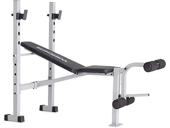 Platinum Standard Weight Bench with Fixed Uprights and Integrated Leg Developer