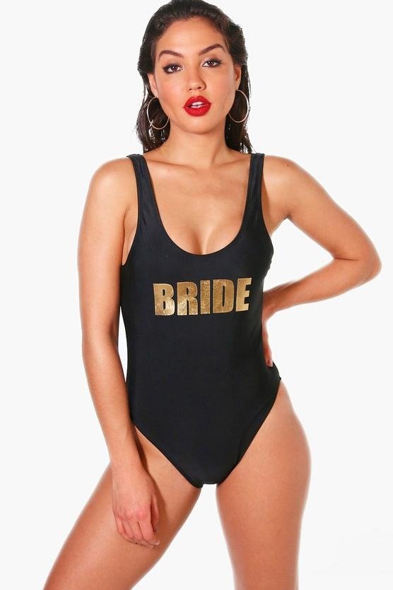 Bride Slogan 黑色款