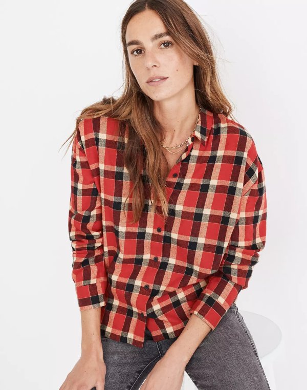 Flannel Westlake Shirt in Newfield Plaid