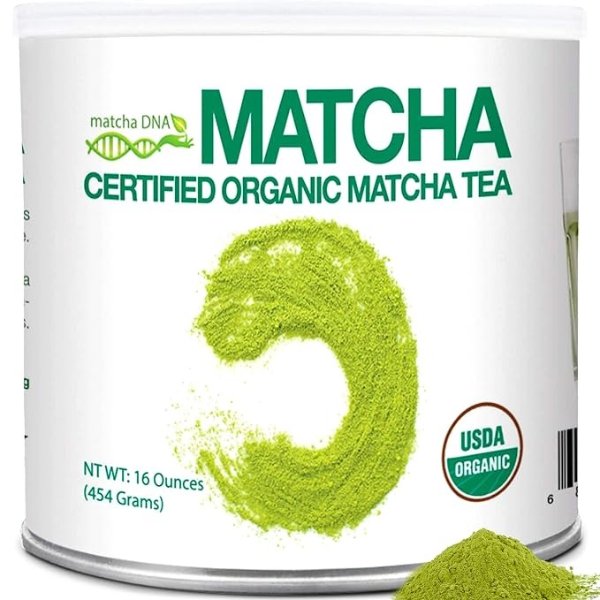 MATCHA DNA 有机抹茶粉 16oz罐装