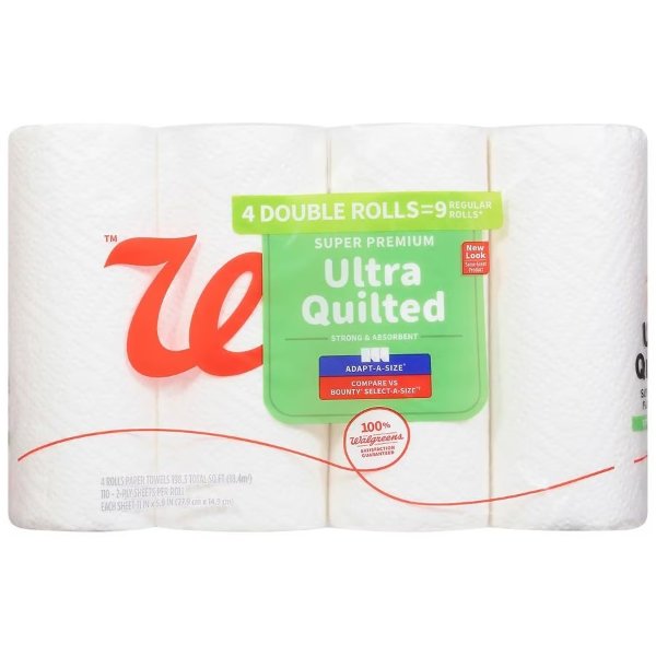 Super Premium Ultra Quilted Paper Towels