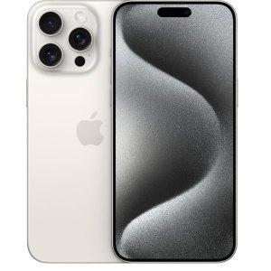 Apple iPhone 15 Pro Max (256 GB) - White Titanium | [Locked]