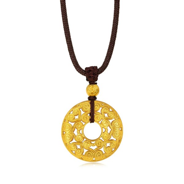 Cultural Blessings 999.9 Gold Necklace - 91429Z | Chow Sang Sang Jewellery