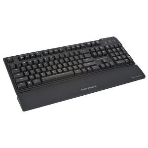 Monoprice Mechanical Gaming Keyboard w/2 Port USB Hub and Headset/Mic Jacks- Cherry MX Black