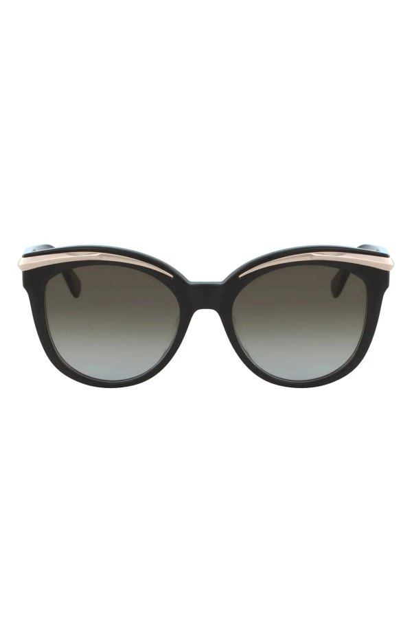 55mm Cat Eye Sunglasses