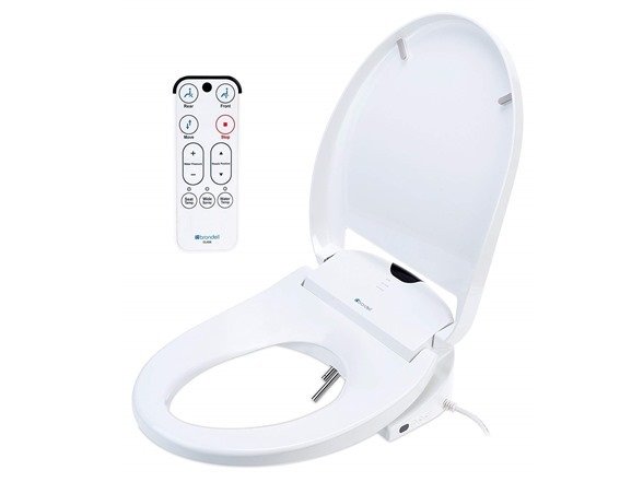 Brondell CL825-EW Swash CL825 Luxury Bidet Seat, Elongated (White)