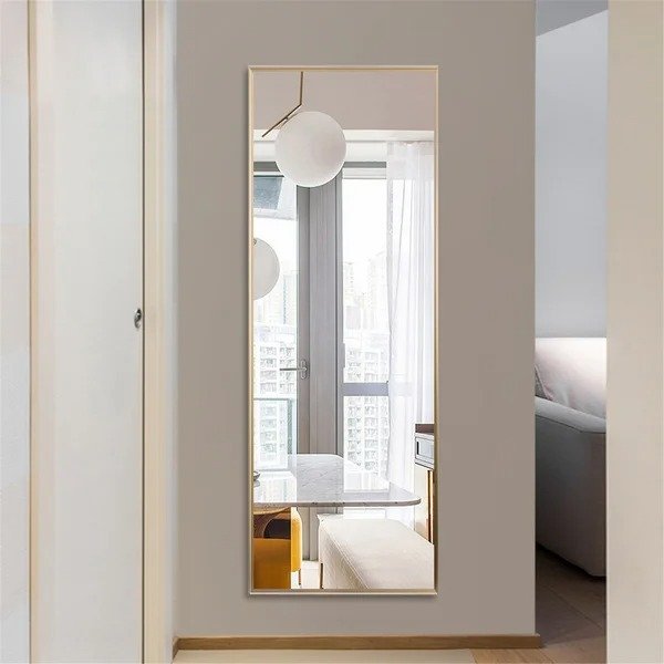 Adames Modern & Contemporary Full Length MirrorAdames Modern & Contemporary Full Length MirrorRatings & ReviewsCustomer PhotosQuestions & AnswersShipping & ReturnsMore to Explore