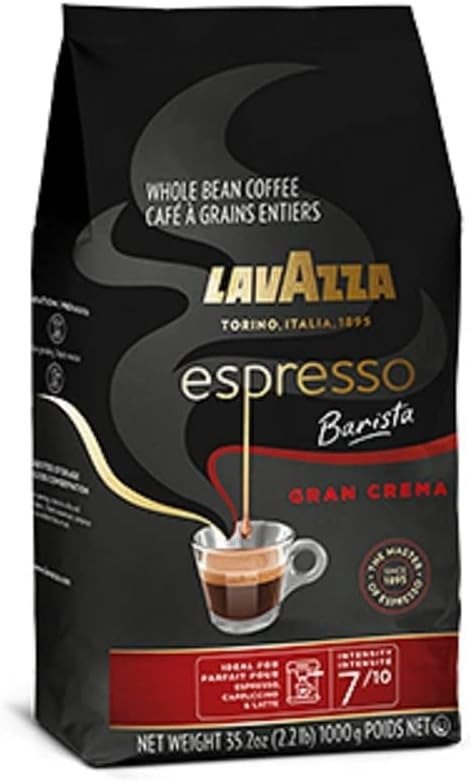 Barista Gran Crema Espresso芳香咖啡豆，1包装(1 x 1kg)
