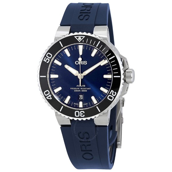 Aquis Automatic Blue Dial Men's Watch 733-7730-4135BLRS