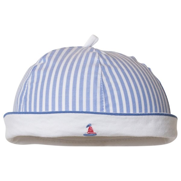 Blue and White Stripe Sailor Hat | AlexandAlexa