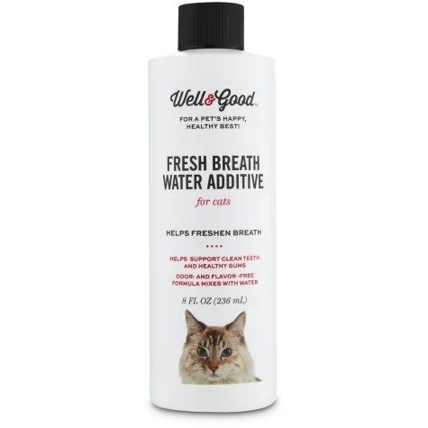 Fresh Breath Water Additive for Cats, 8 fl. oz. | Petco