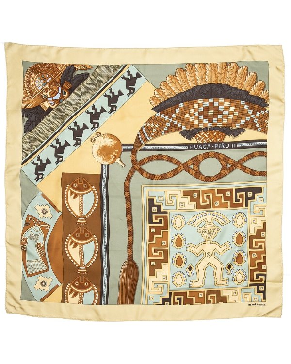 "Huaca Piru II," 丝巾