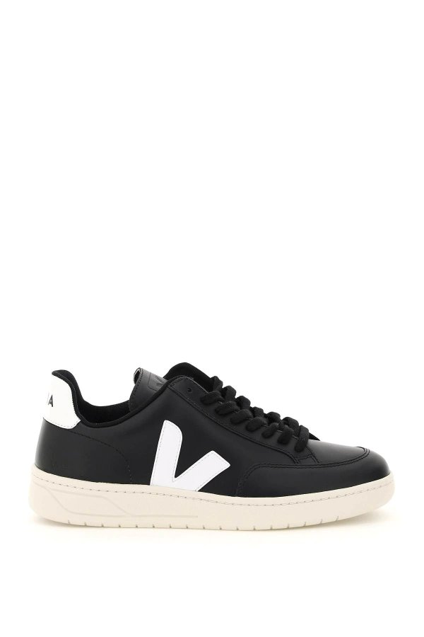 v-12 leather sneakers