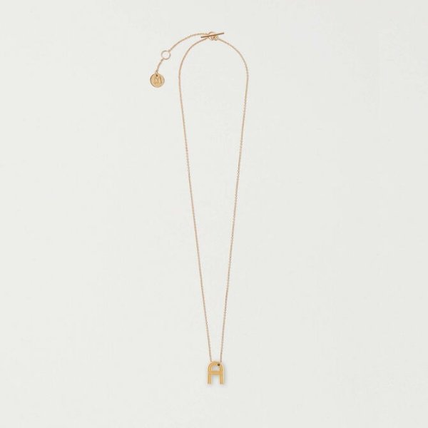 119 INITIALE A Necklace with initial pendant