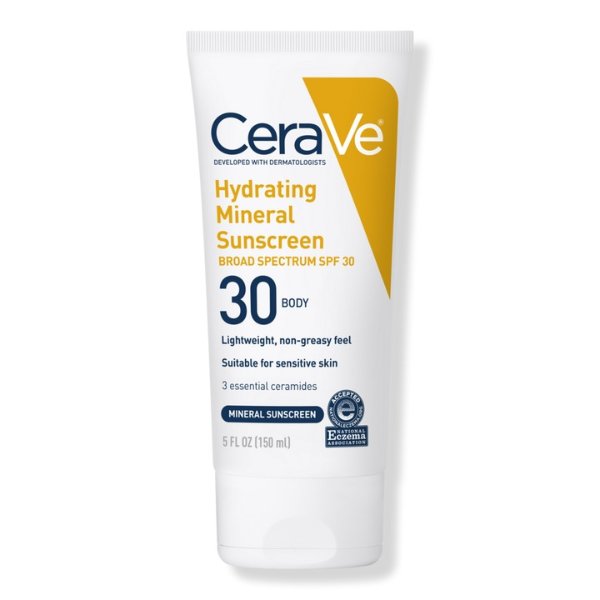 Hydrating Sunscreen Body Lotion SPF 30 - CeraVe | Ulta Beauty