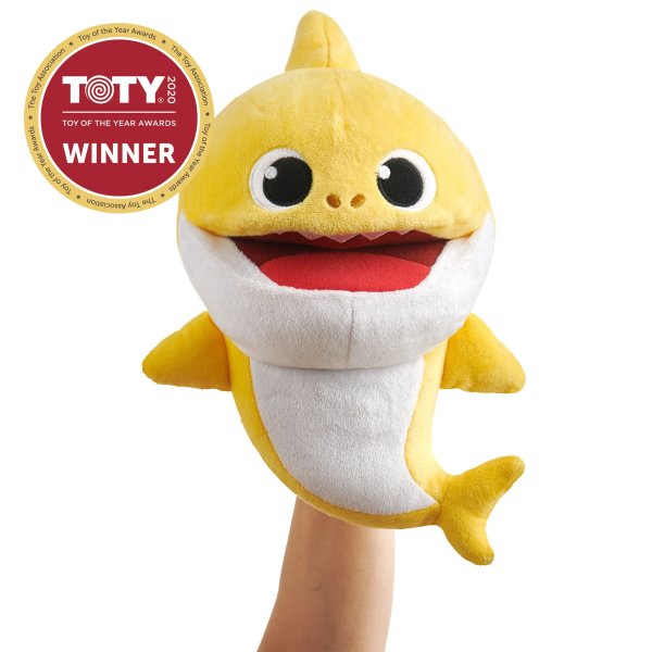 鲨鱼宝宝手偶互动玩具