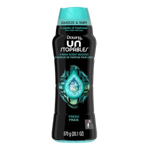 Downy Unstopables In-Wash Scent Booster Beads, FRESH, 20.1 oz