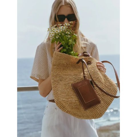 DUNST FOR WOMEN草编托特包