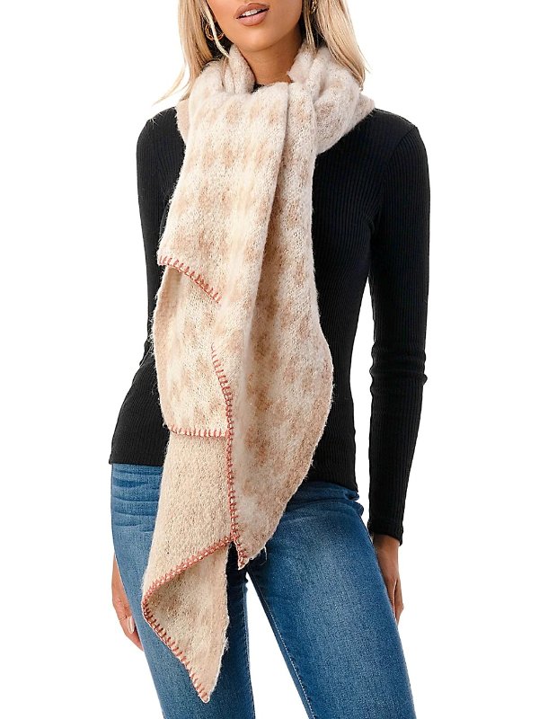 The Taylor Houndstooth Scarf