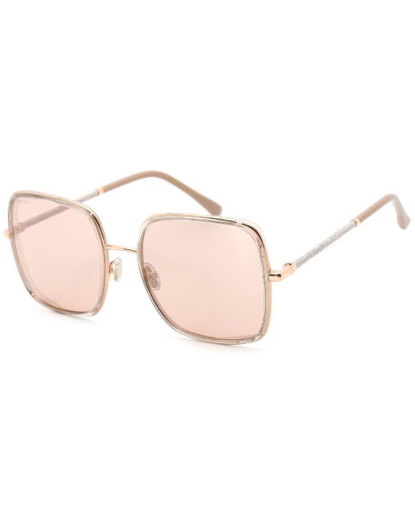 Women's Jayla/S 57mm Sunglasses / Gilt