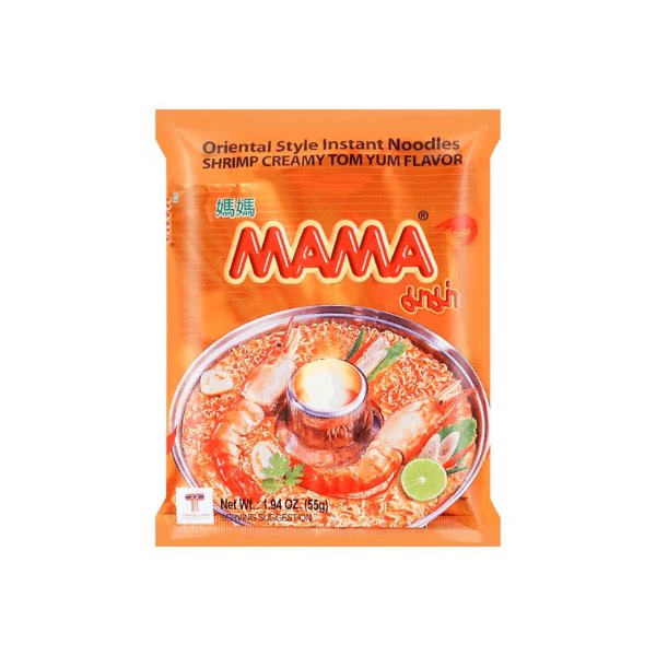 MAMA Oriental Style Instant Noodles Shrimp Creamy Tom Yum Flavor 55g