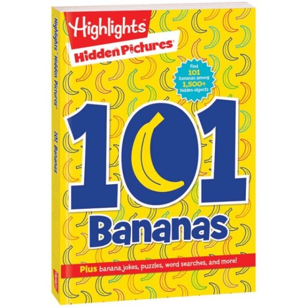 Hidden Pictures 101 Bananas眼力游戏书