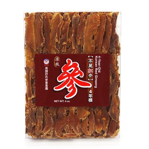Hsu Korean Red Slices (Mixed Sizes) 4 oz (4 years root)