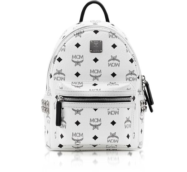White Mini Stark Backpack