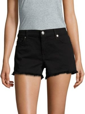 Cut-Off Denim Shorts