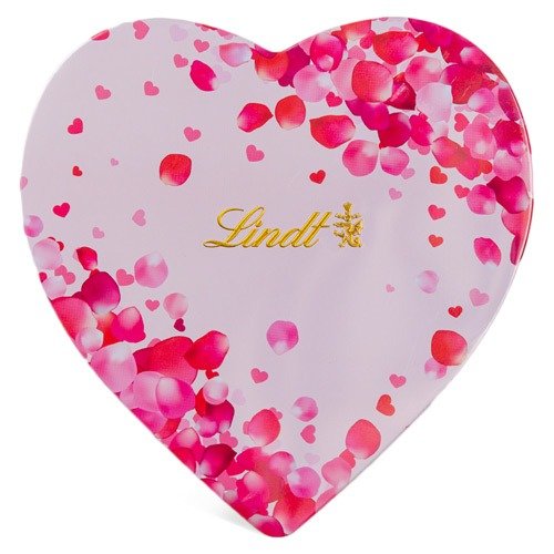 Valentine LINDOR Heart Tin (30-pc, 12.7 oz)