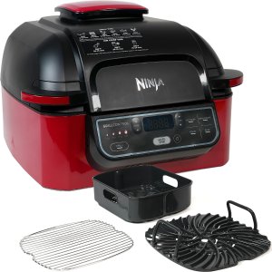 Ninja Foodi IQ350Q 5-in-1 6-Quart Indoor Grill and Air Fryer