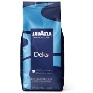 Lavazza Decaf Dark Espresso Roast Whole Bean Coffee, 1.1-lb