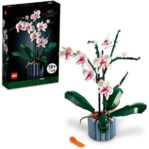 LegoOrchid 10311 Plant Decor Building Set for Adults; Build an Orchid Display Piece for The Home or Office (608 Pieces)
