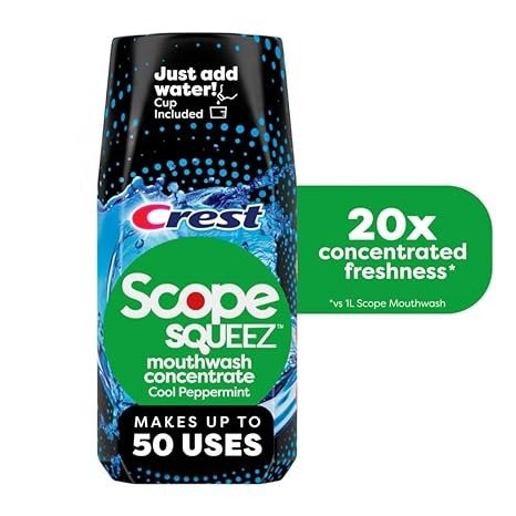 Scope Squeez 浓缩漱口水，清凉薄荷味，50mL