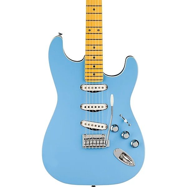 Clearance Fender Aerodyne Special Stratocaster With Maple Fingerboard Electric Guitar California Blue