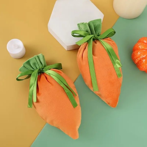 1pc Easter Egg Rabbits Carrots Party Bags Candy Bags Gift Bags Gift Bags For Friends For Family - Home & Kitchen - Temu